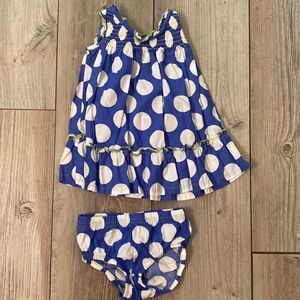 2 pc Hannah Anderson Size 70-6-12 Mos